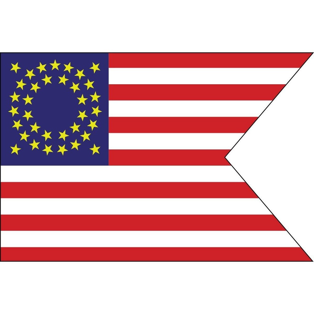 [60741] Cavalry Guidon 3' x 5' Outdoor Nylon Flag
