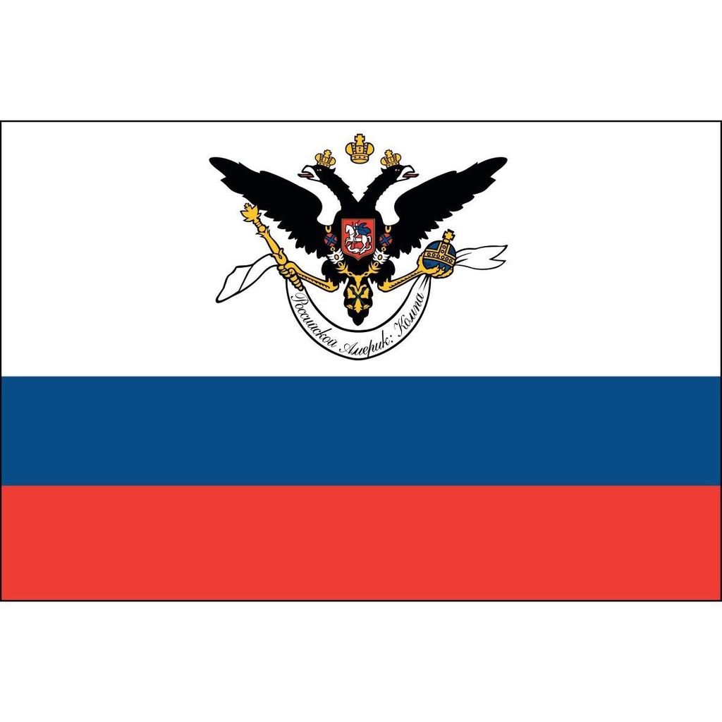 [60578] Russian American Company 3' x 5' Outdoor Nylon Flag
