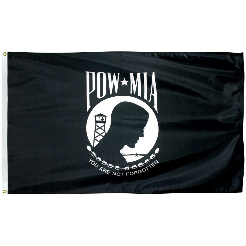 POW-MIA 5' x 8' Nylon Flag