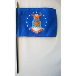 [70112] US Air Force 4" x 6" Miniature Flags