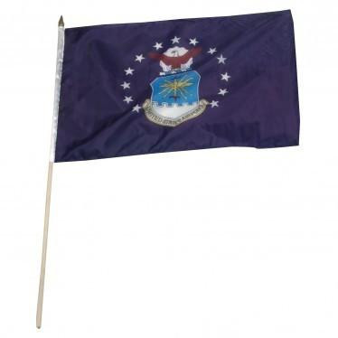 US Air Force Mounted 12" x 18" Flags