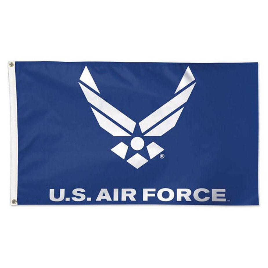 [70483] US Air Force Wings 3' x 5' Nylon Flag Blue/White