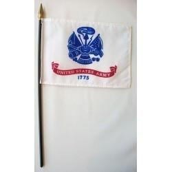 US Army 4" x 6" Miniature Flags