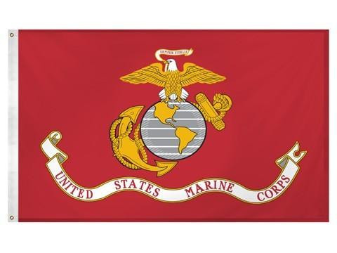 US Marine Corps 3' x 5' Nylon Flag