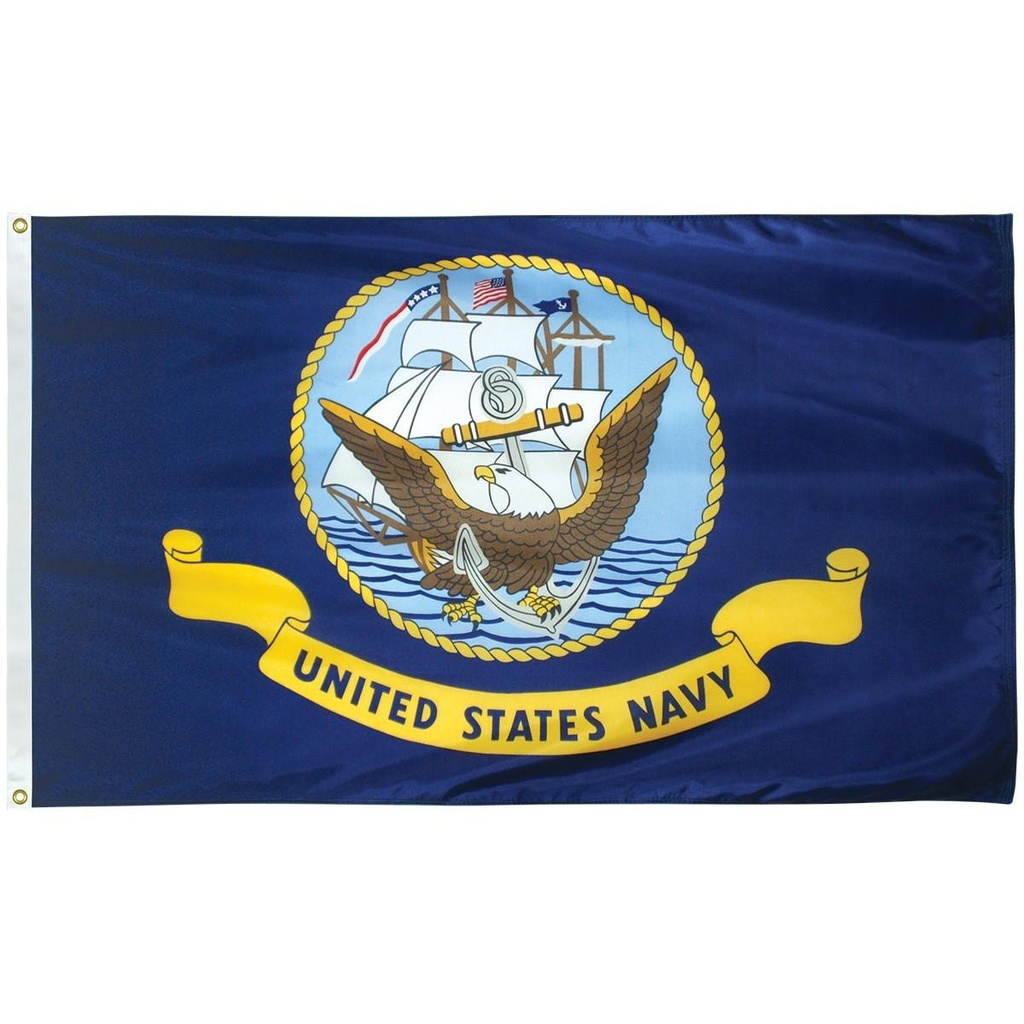 US Navy 5' x 8' Nylon Flag