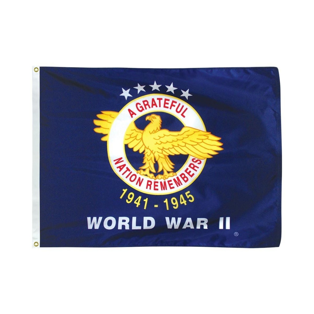 [70238] 3' x 4' Commermorative World War 2 Flag