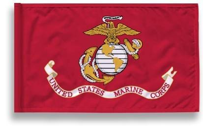 [70060] 3' x 5' Marine Indoor Flag With Pole Hem Only