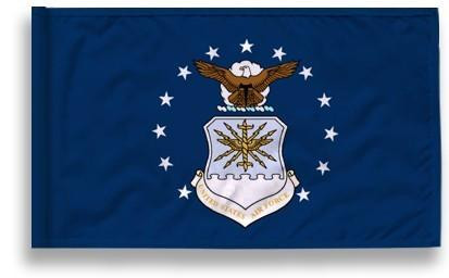 [70057] 3' x 5' Air Force Indoor Flag With Pole Hem Only