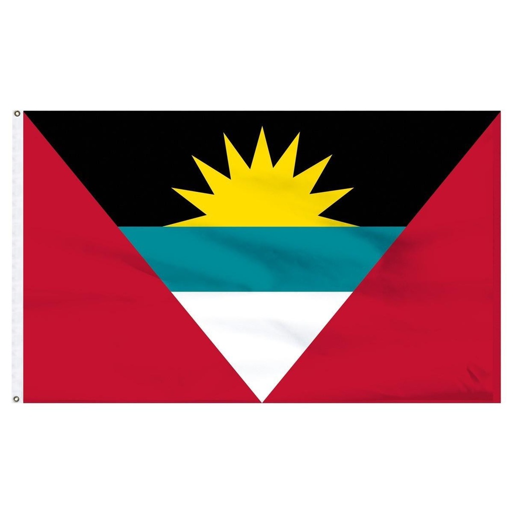 [antiguaandbarbuda23] Antigua & Barbuda 2' x 3' Light Weight Polyester