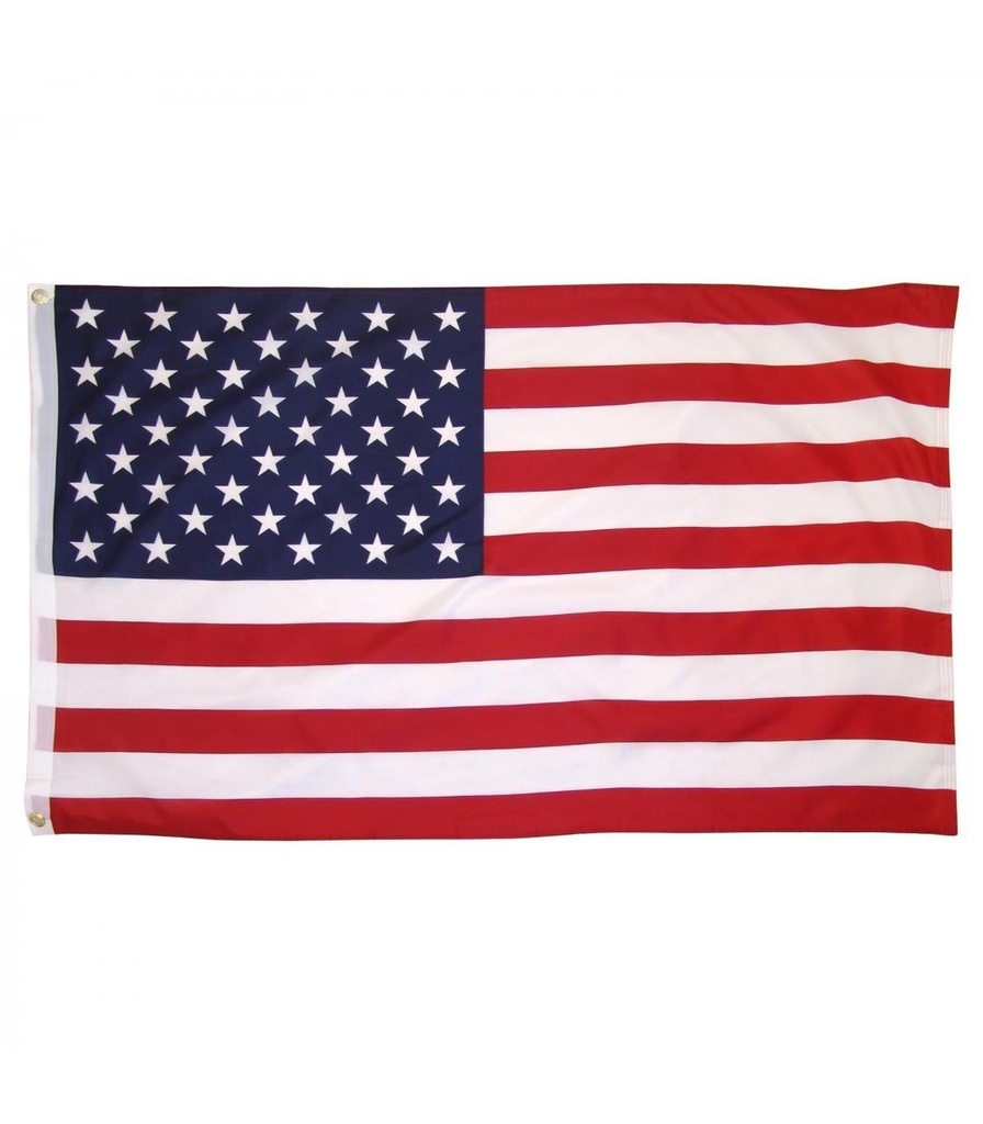 [10093] United States 12" x 18" Sun-Brite Nylon Flag