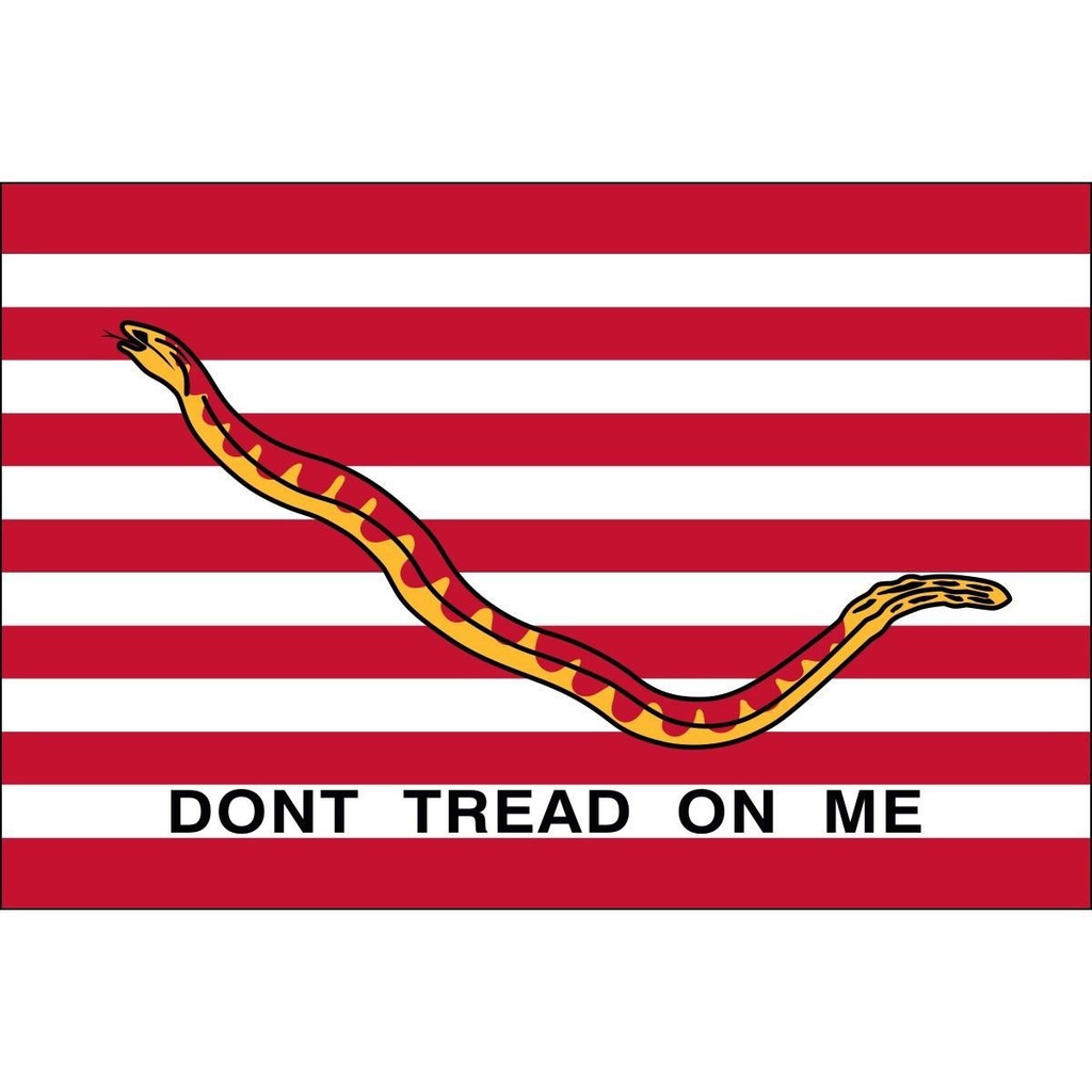 [60561] 1st Navy Jack 3' x 5' Outdoor Nylon Flag