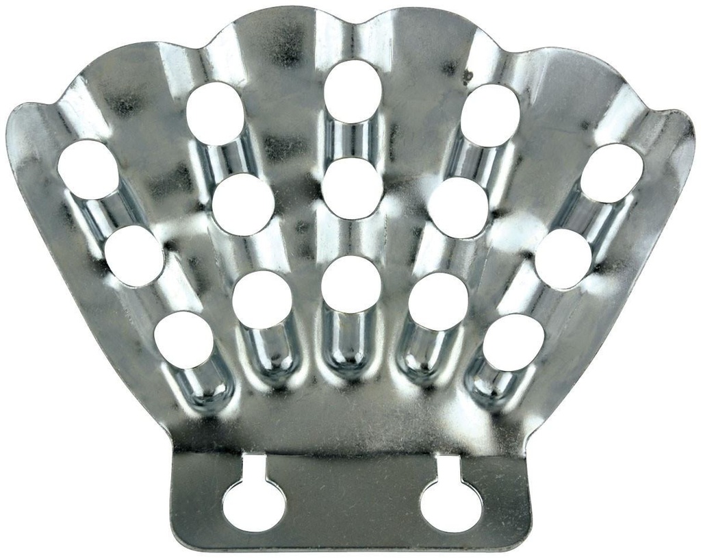 [310086] 5 Slot Stamped Steel Finger Bracket for 12" x 18" Handheld Flags