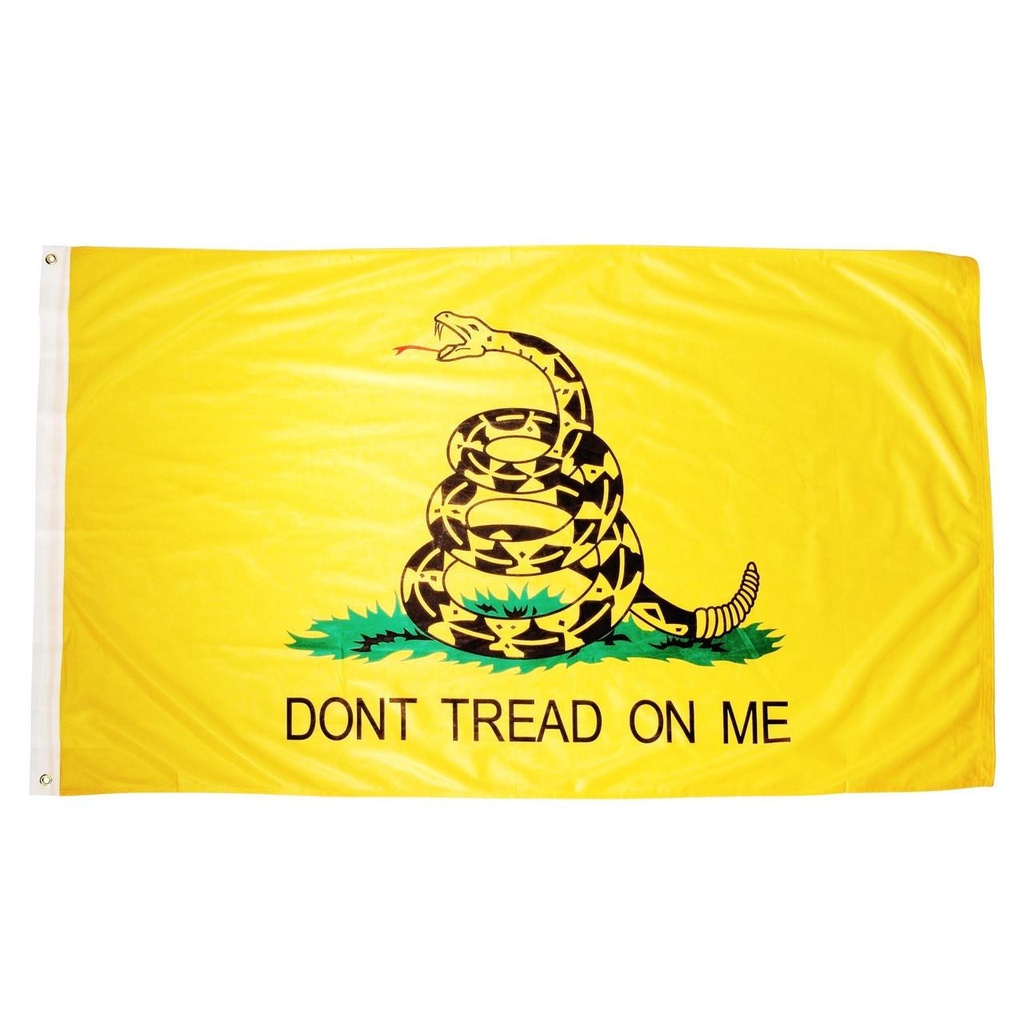 [60566] Gadsden 3' x 5' "Don't Tread on Me" Nylon Flag