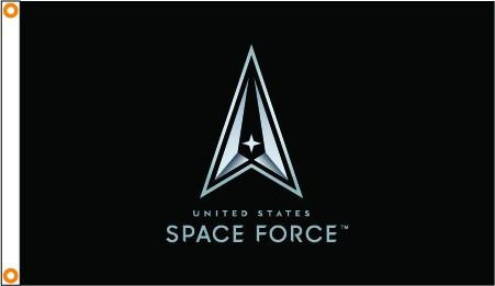 [4387] US Space Force Logo 3' x 5' Nylon Flag