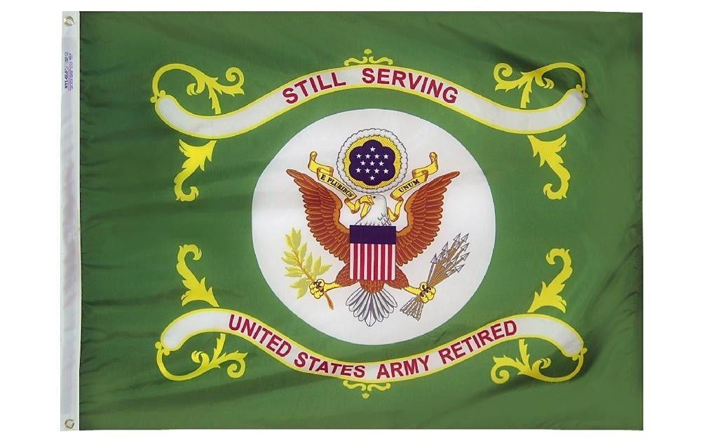 US Army Retired 3x5ft
