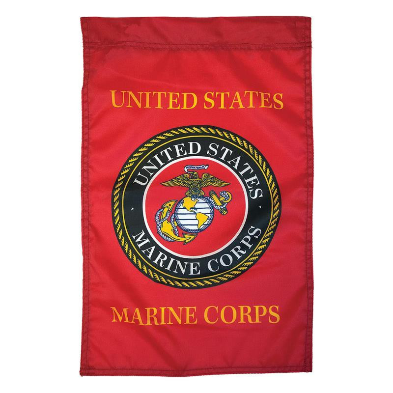 [12236930] 12" x 18" U.S. Marine Corp Garden Flag