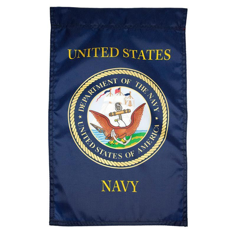 [12236910] 12" x 18" U.S. Navy Garden Flag