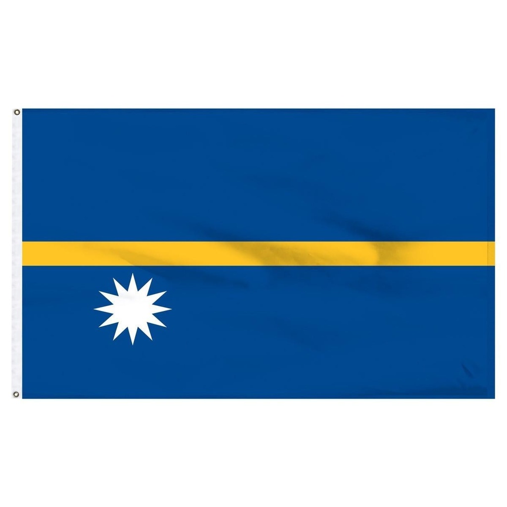 Nauru 3' x 5' Outdoor Nylon Flag