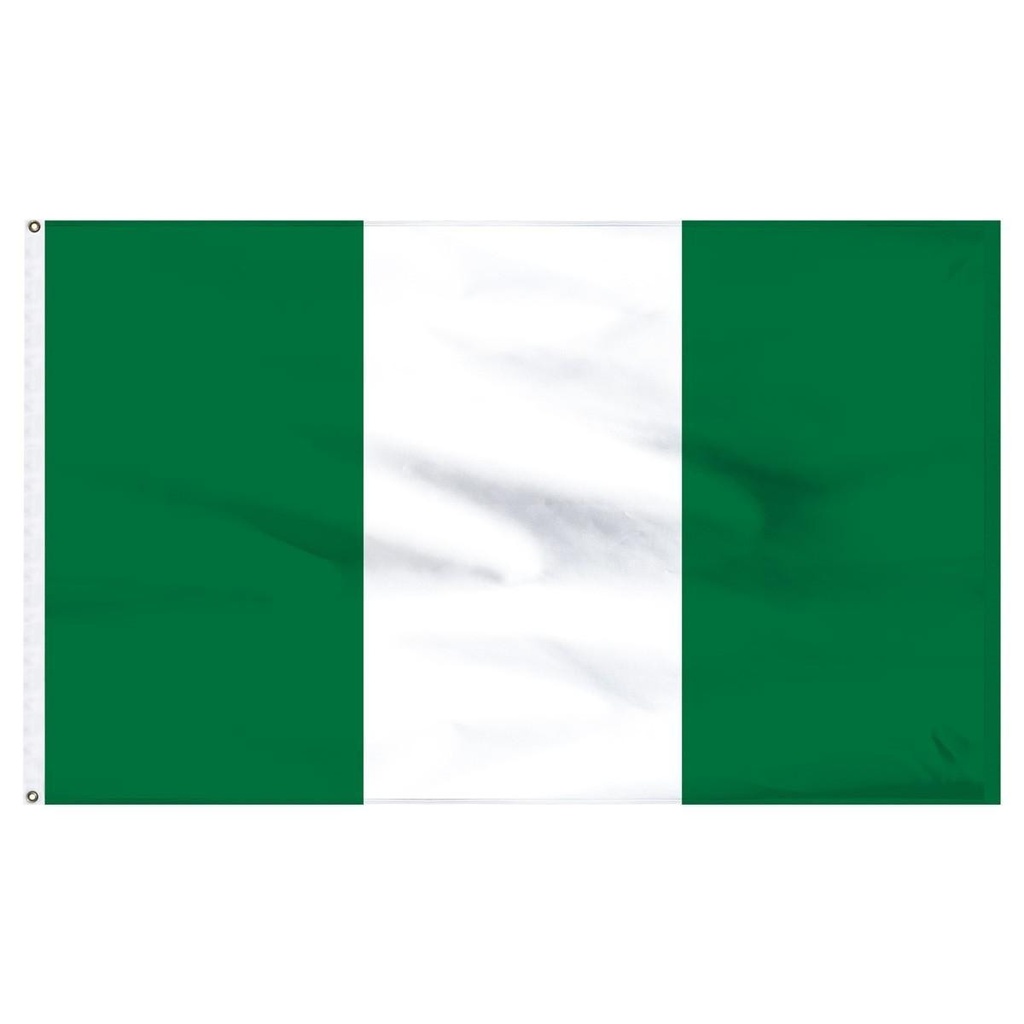 Nigeria 3' x 5' Outdoor Nylon Flag