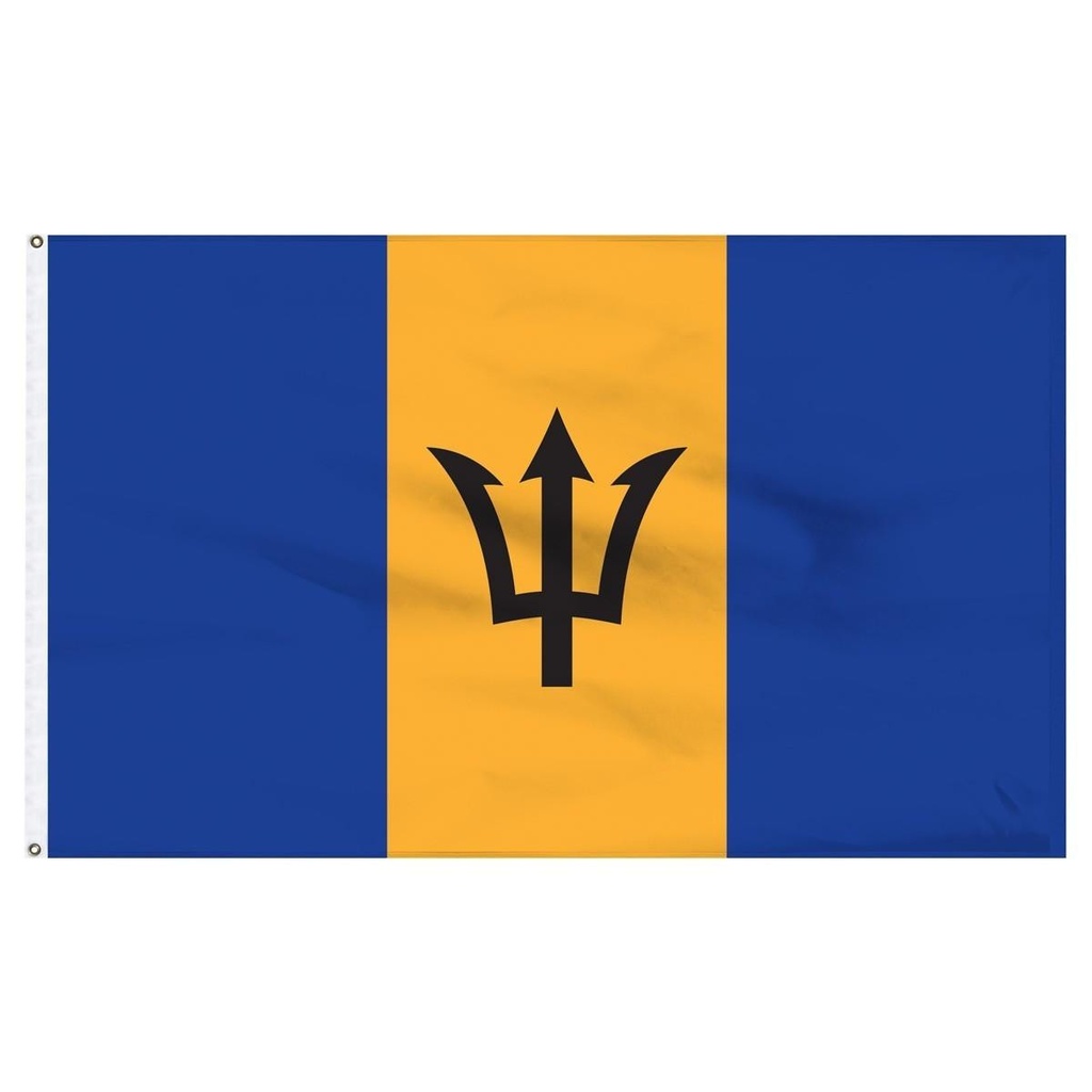 [30409] Barbados 2' x 3' Outdoor Nylon Flag