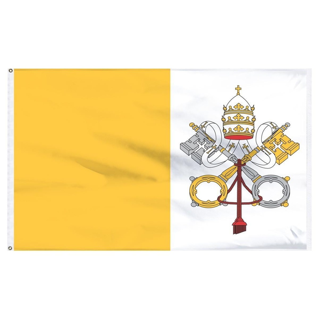 [34412] Vatican (Papal) 2' x 3' Outdoor Nylon Flag