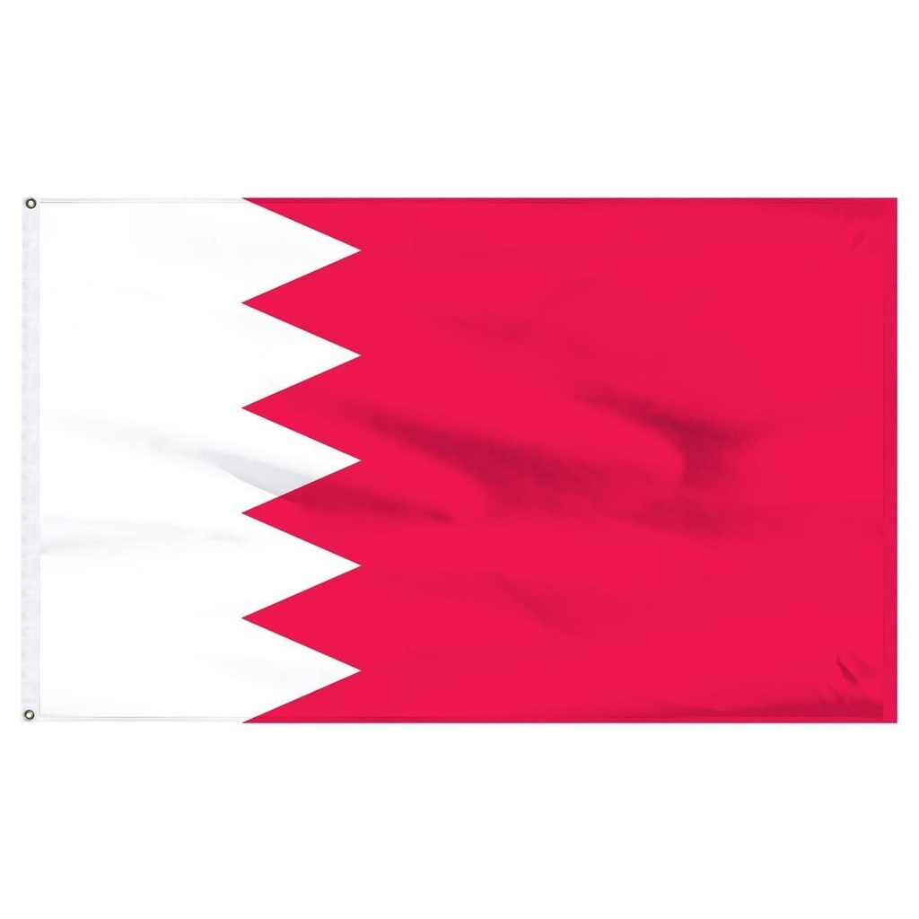 [30377] Bahrain 4' x 6' Outdoor Nylon Flag
