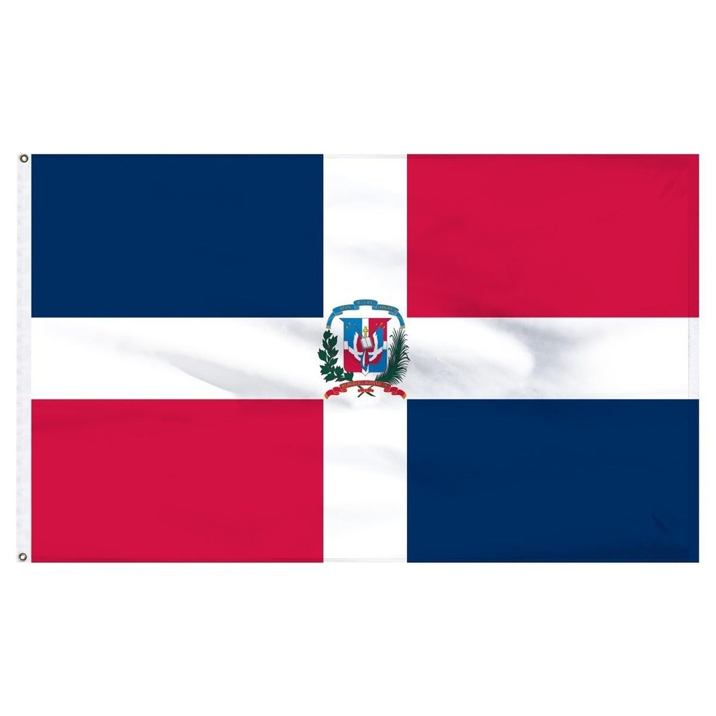 Dominican Republic 4' x 6' Outdoor Nylon Flag