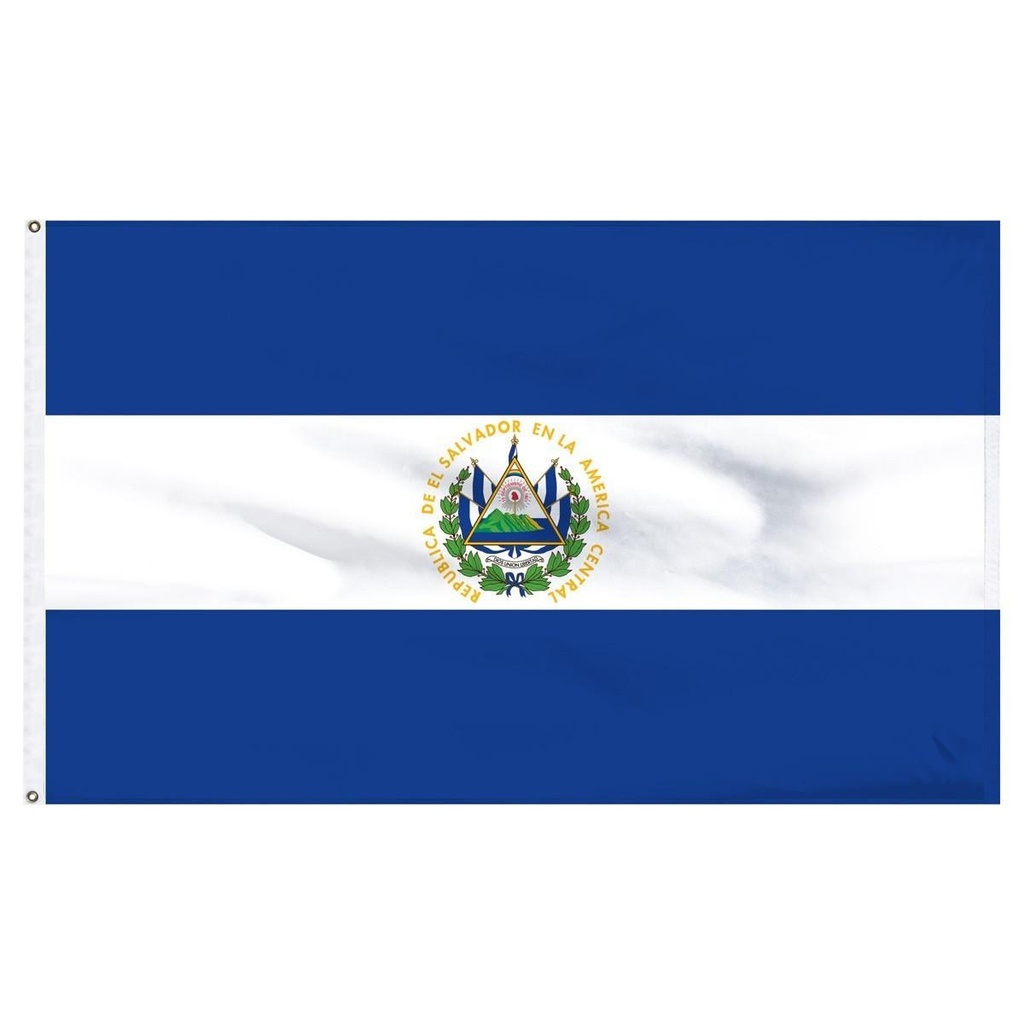 El Salvador 4' x 6' Outdoor Nylon Flag