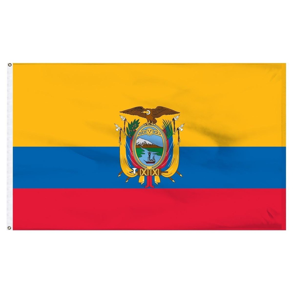 [31273] Ecuador 4' x 6' Outdoor Nylon Flag