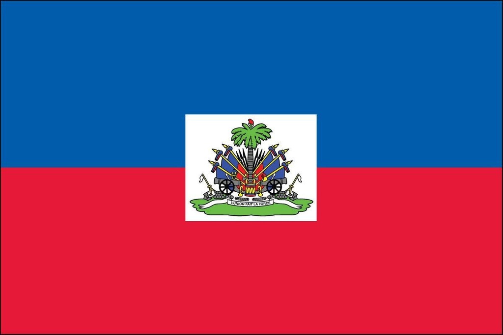 Haiti 4' x 6' Outdoor Nylon Flag