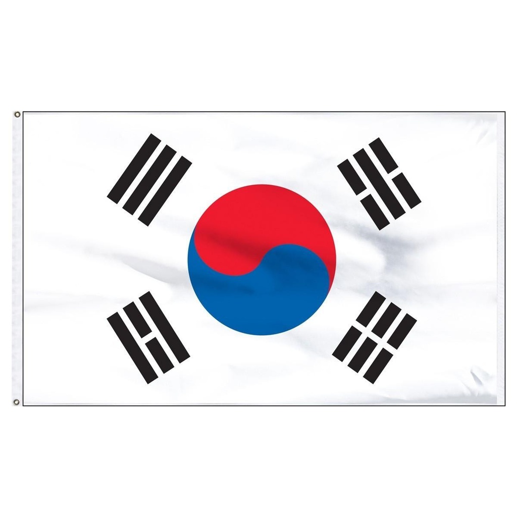 South Korea 4' x 6' Outdoor Nylon Flag