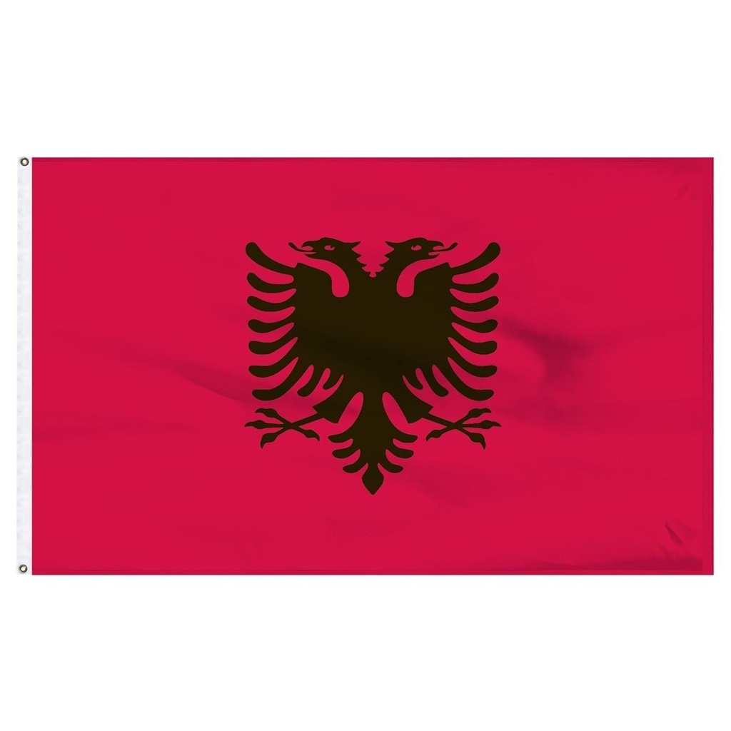 [30066] Albania 5' x 8' Outdoor Nylon Flag