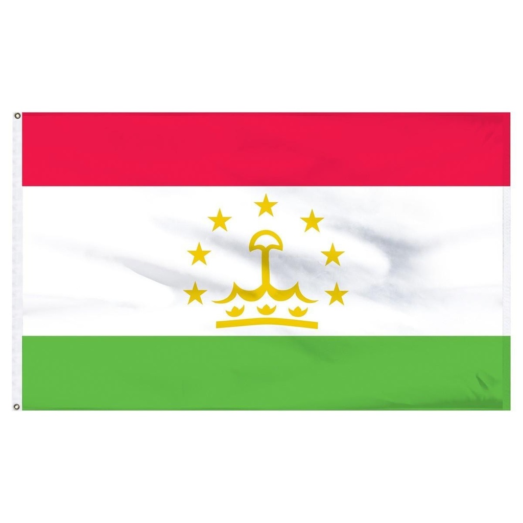 Tajikistan 2' x 3' Light Weight Polyester
