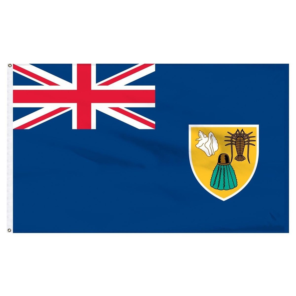 Turks-Caicos 5' x 8' Outdoor Nylon Flag