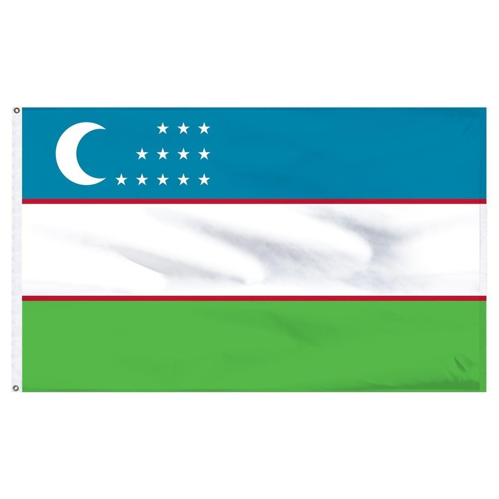 Uzbekistan 2' x 3' Light Weight Polyester