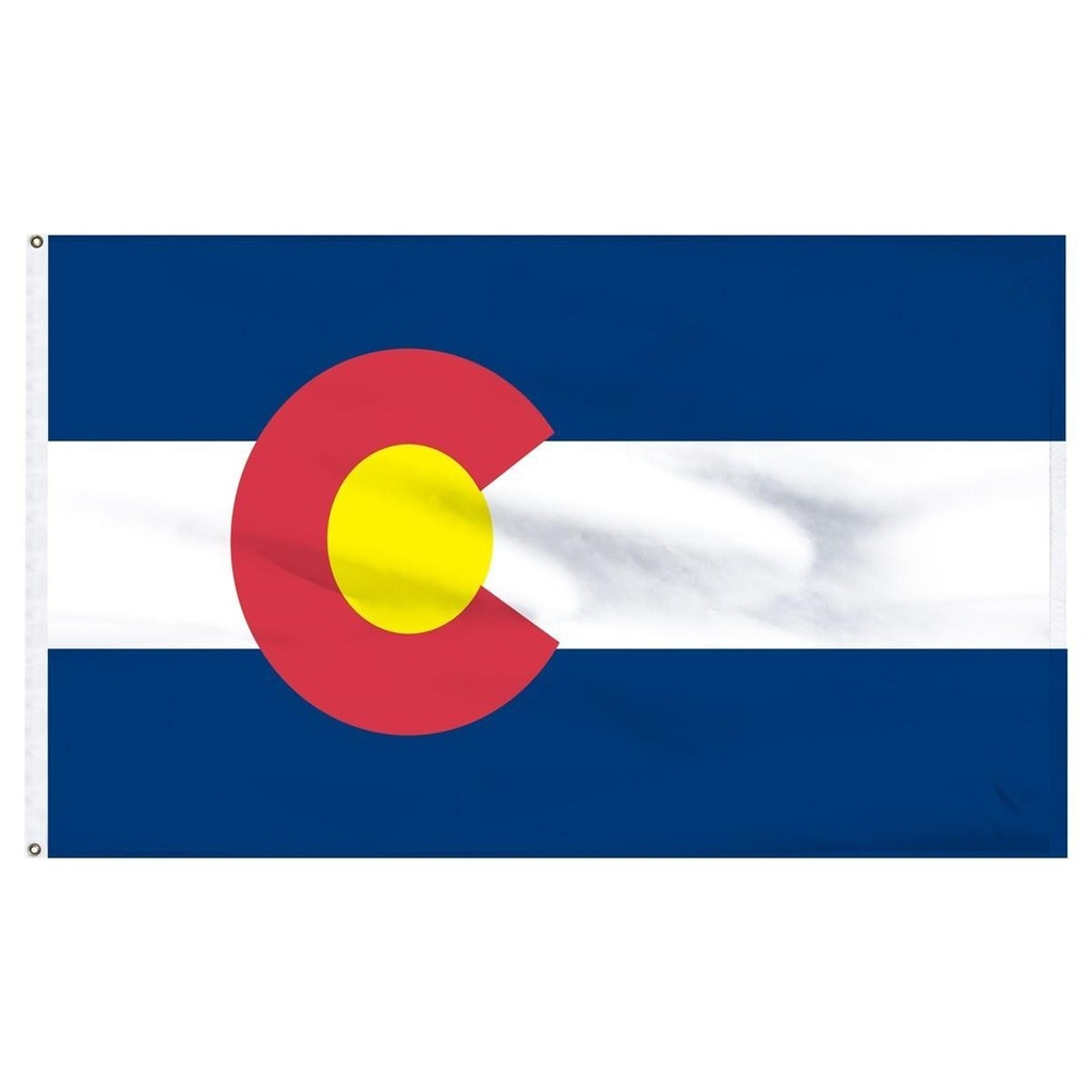 [20192] Colorado 3' x 5' Outdoor Nylon Flag