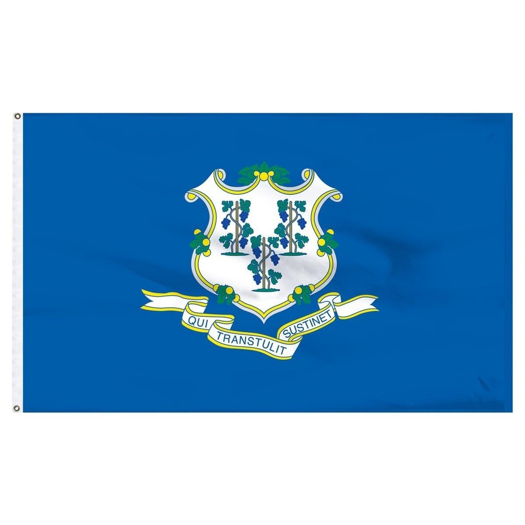 [20229] Connecticut 3' x 5' Outdoor Nylon Flag
