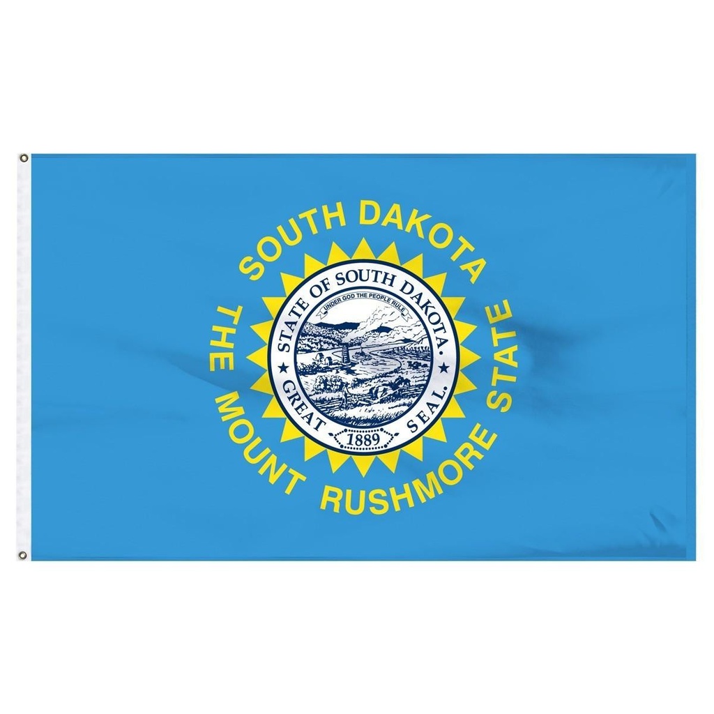 South Dakota 3' x 5' Outdoor Nylon Flag
