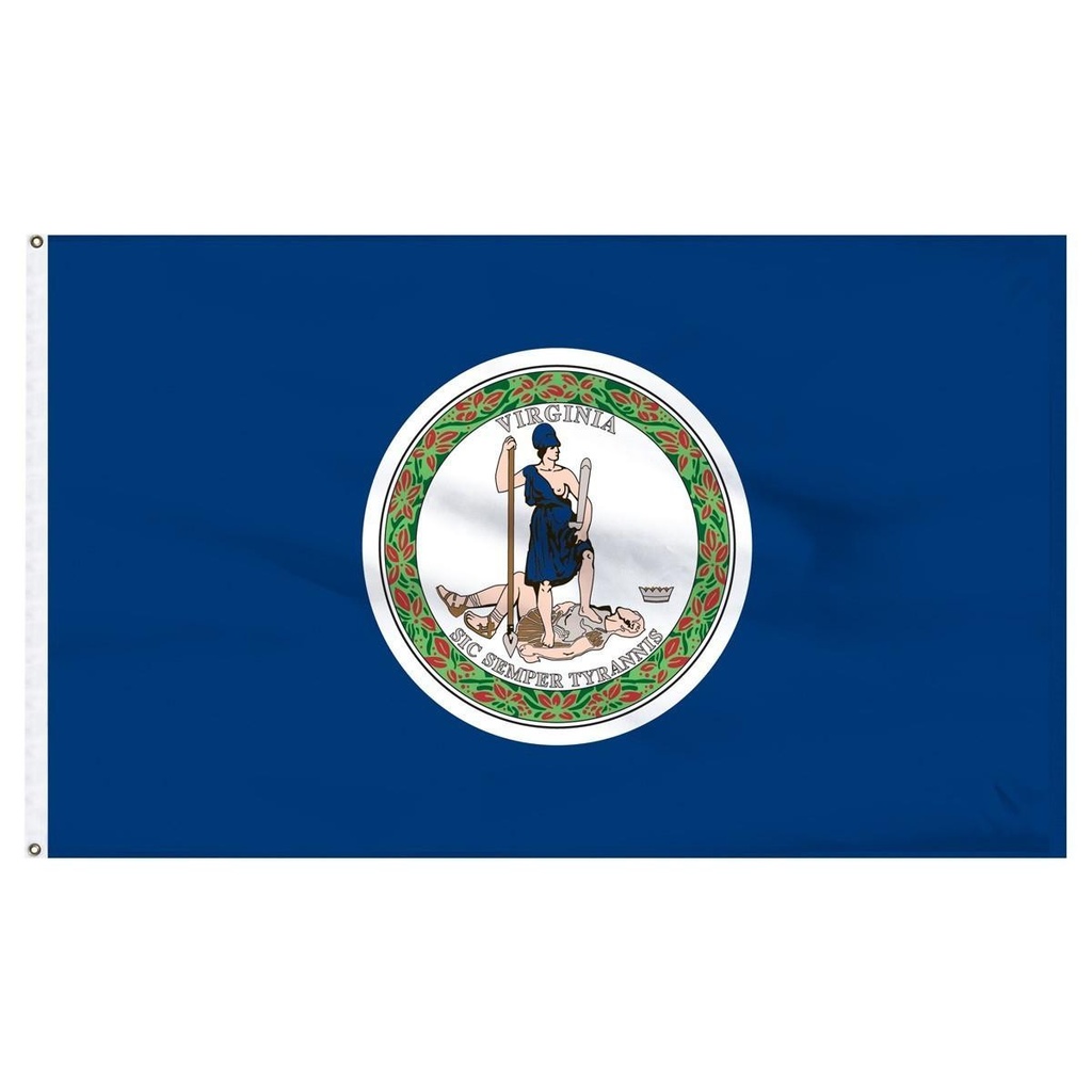 [21677] Virginia 3' x 5' Outdoor Nylon Flag