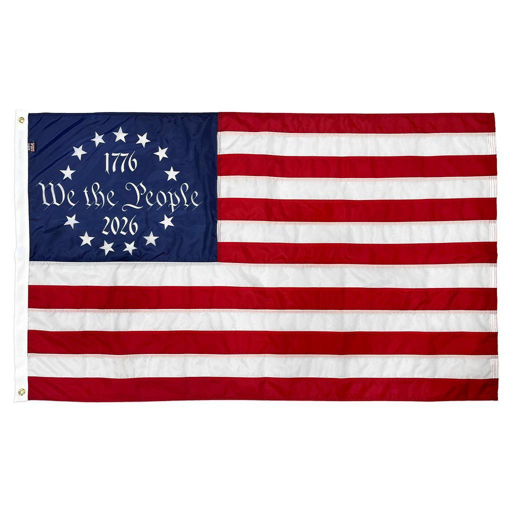 [693F02241] 5'x8' 250th We the People Betsy Ross Flag