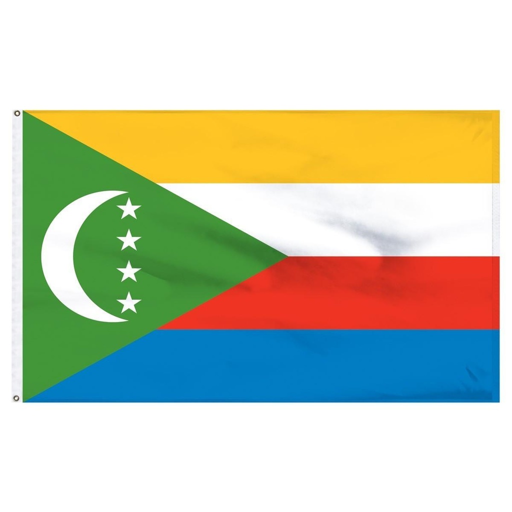 Comoros 3' x 5' Light Weight Polyester