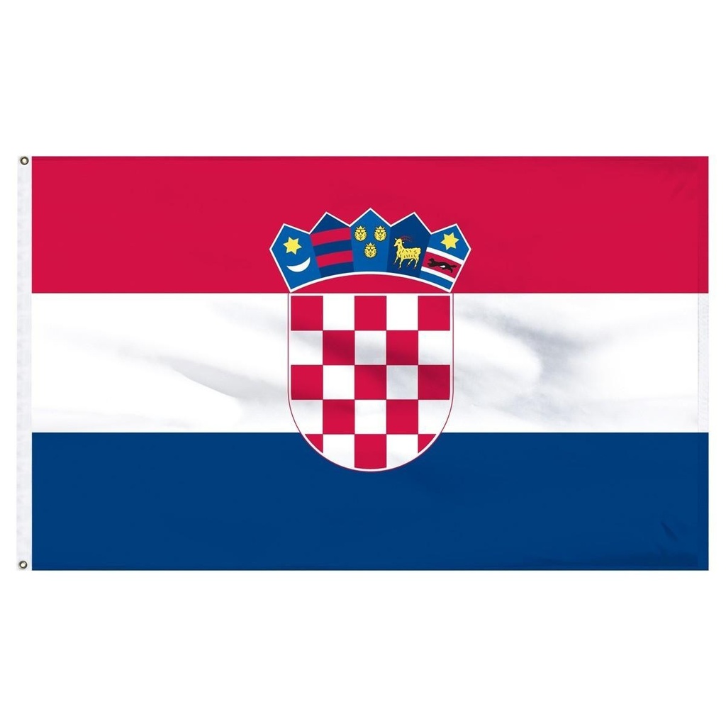 Croatia 3' x 5' Light Weight Polyester