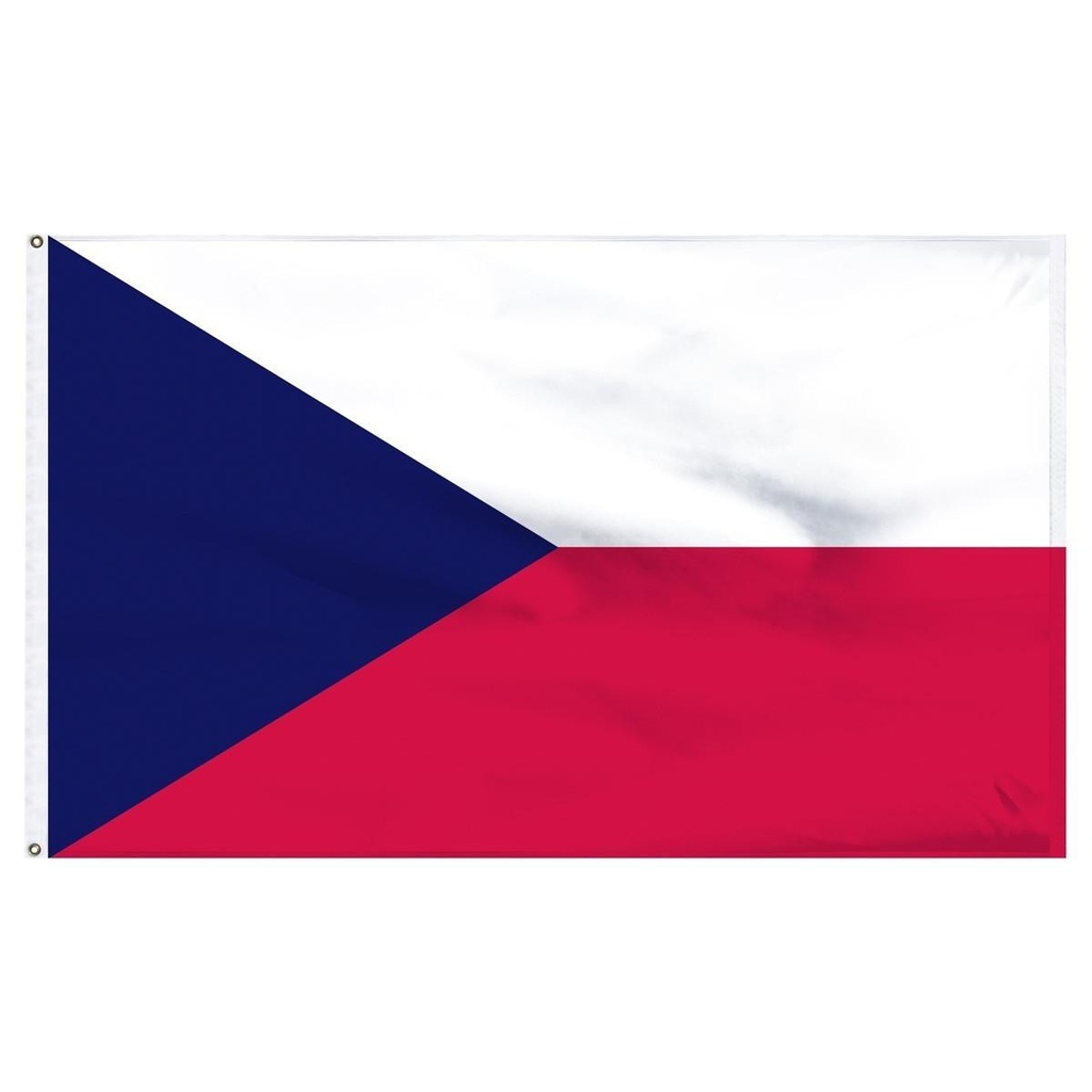 Czech Republic 3' x 5' Light Weight Polyester