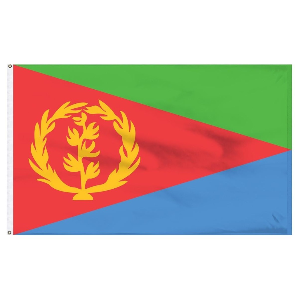 Eritrea 3' x 5' Light Weight Polyester