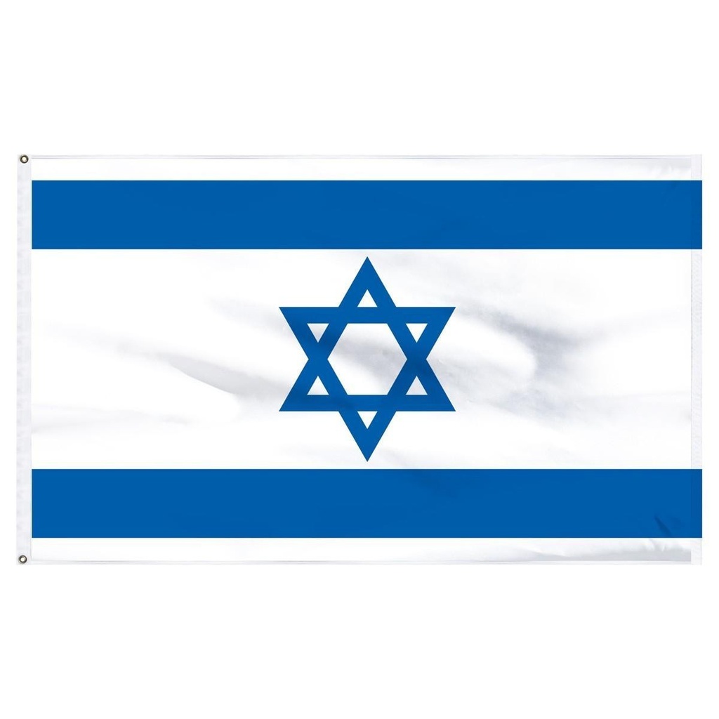 Israel 3' x 5' Light Weight Polyester
