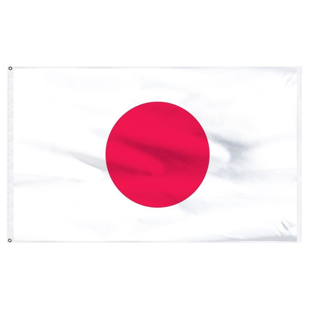 Japan 3' x 5' Light Weight Polyester