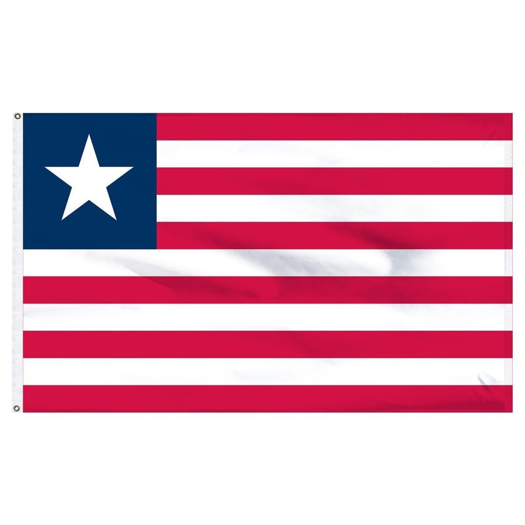 Liberia 3' x 5' Light Weight Polyester