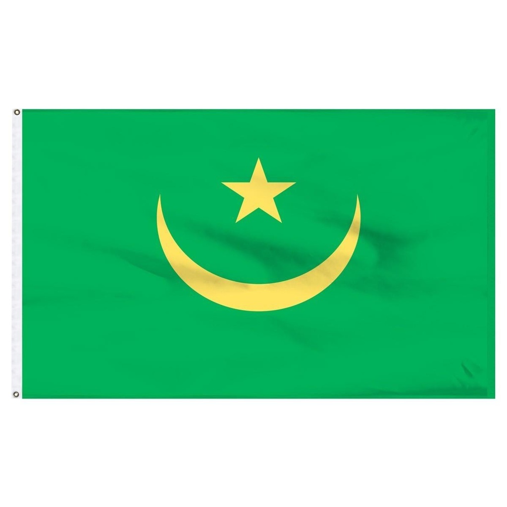 Mauritania 3' x 5' Light Weight Polyester