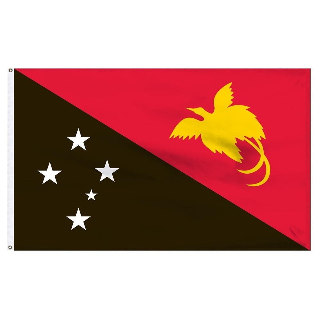 Papua-New Guinea 3' x 5' Light Weight Polyester