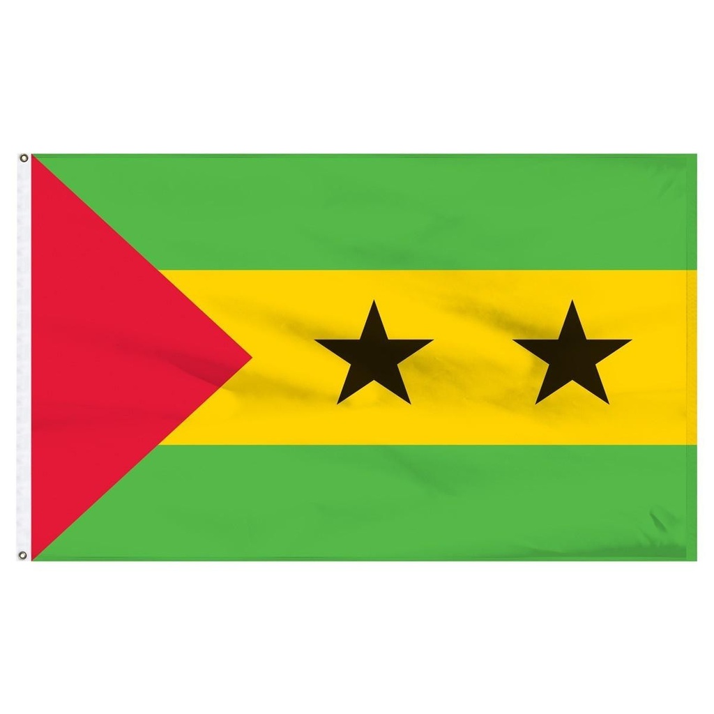[saotome35] Sao Tome & Principe 3' x 5' Light Weight Polyester